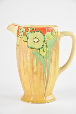 Lot 330 - CLARICE CLIFF; a 'Delecia' pattern octagonal...