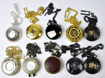 Lot 915 - A large collection of modern pocket watches,...