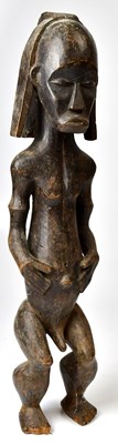 Lot 221 - A Fang Gabon carved hardwood male figure,...