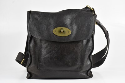 Lot 1438 - MULBERRY; a classic brown grained leather...