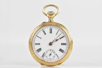 Lot 1129 - VACHERON CONSTANTIN; an 18ct yellow gold crown...