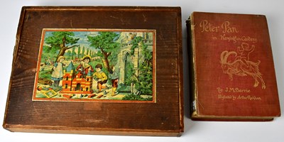 Lot 263 - J M BARRIE; a copy of 'Peter Pan in Kensington...