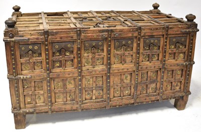 Lot 63 - A 19th century Anglo/Indian Damachiya dowry...