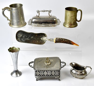 Lot 508 - A collection of silver-plated ware, to include...