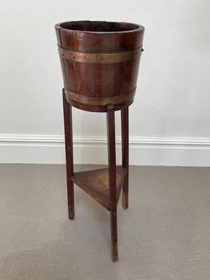 Lot 1131 - WOOD CRAFT; an early 20th century oak...
