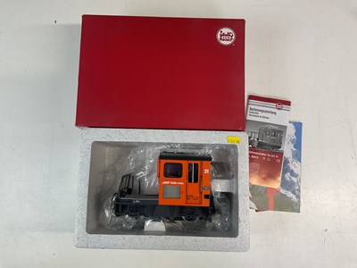 Lot 157 - LGB; 20413 Rhb Tractor diesel locomotive, with...