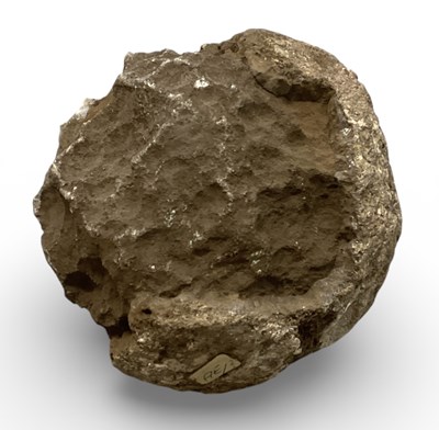 Lot 394 - A lava bomb, diameter approx 10cm.