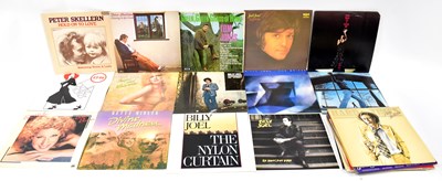 Lot 482 - Two boxes of records by various artists to...