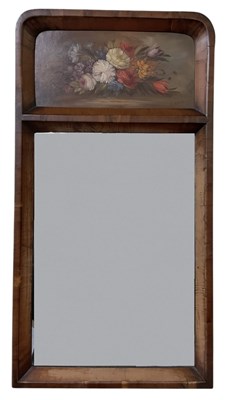 Lot 89 - A small early 20th century rectangular walnut...