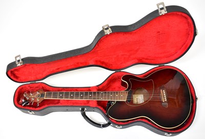 Lot 471 - IBANEZ TALMAN; an electro-acoustic guitar,...