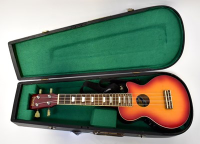 Lot 466 - MAHALO; a ukelele in a fitted case.