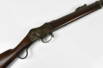 Lot 414 - A Martini Henry underlever two band rifle,...
