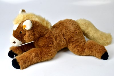 Lot 260 - STEIFF; three stuffed animals, comprising...