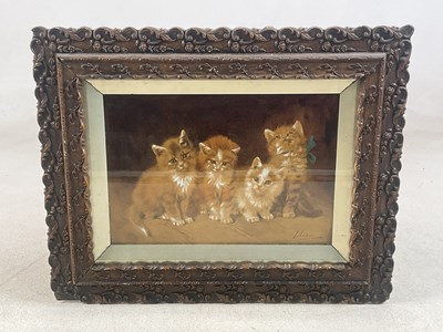 Lot 316 - After JULIUS ADAM; a late 19th century oil...