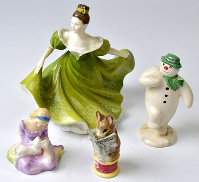 Lot 122 - ROYAL DOULTON; ten items comprising 'The...