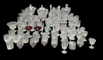 Lot 646 - A large quantity of assorted cut and crystal...