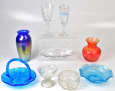 Lot 243 - A collection of glassware, including a Royal...