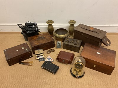 Lot 76 - Collectors' items, to include brass ware,...