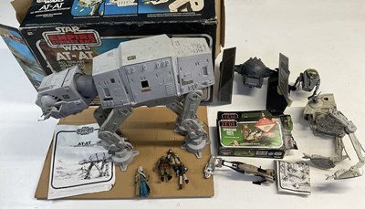 Lot 123 - KENNER; a Star Wars AT-AT with original box...
