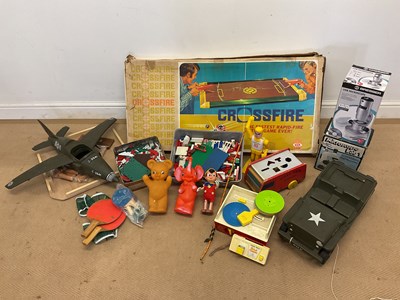 Lot 115 - A quantity of vintage toys, to include...