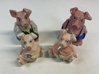 Lot 247 - WADE; four NatWest pig banks, comprising...