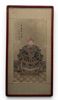 Lot 1084 - An early to mid 20th century print on canvas...