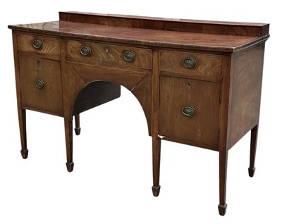 Lot 51 - An early 19th century George III mahogany and...