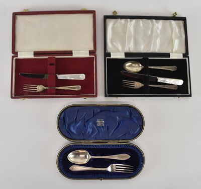Lot 1206 - WAKELY & WHEELER; a cased Edward VII...