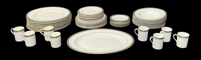 Lot 688 - ROYAL DOULTON; a part dinner service,...
