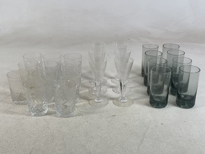 Lot 188 - DARTINGTON CRYSTAL; a set of 'Sharon' wine...