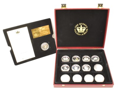 Lot 1592 - WESTMINSTER MINT; thirteen commemorative...