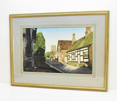 Lot 238 - GEOFF BUTTERWORTH; watercolour, 'Endless Days...