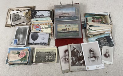 Lot 370 - A quantity of shipping postcards including HMS...