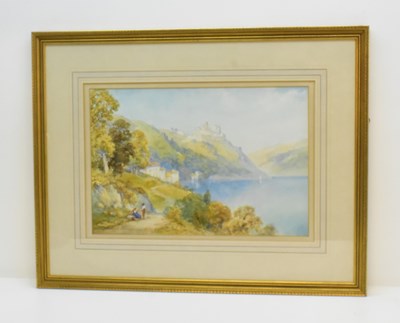 Lot 254 - ANDREA VASARI (1873-1961); watercolour,...