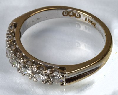 Lot 770a - BOODLE & DUNTHORNE; an 18ct white gold...