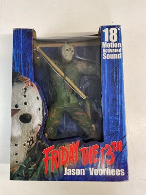 Lot 125 - REEL TOYS; a motion activated Friday the 13th...