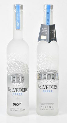 Lot 299 - BELVEDERE; a bottle of James Bond 007 Spectre...
