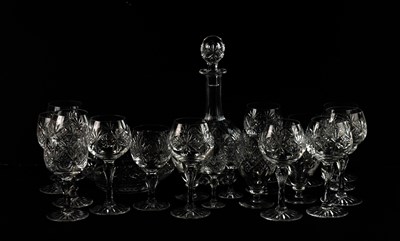 Lot 1447 - THOMAS WEBB; a collection of cut crystal...