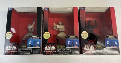 Lot 126 - STAR WARS; three Star Wars Episode I talking...
