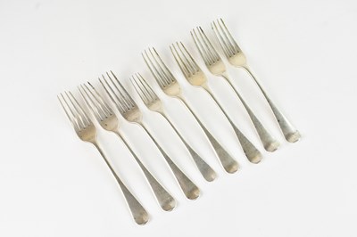 Lot 231 - WILLIAM EATON; three Georgian hallmarked...