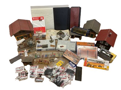 Lot 152 - LGB; a quantity of trackside accessories to...