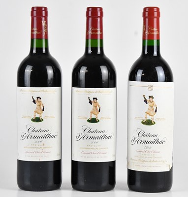 Lot 2494 - RED WINE; two bottles of 2006 Chateau...