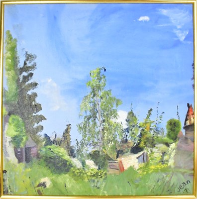Lot 391 - JEAN JONES (British 20th Century); oil on...