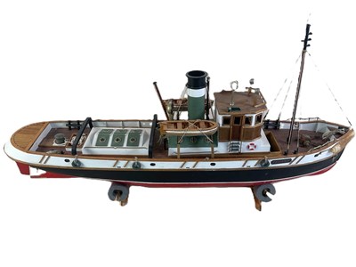 Lot 129 - A remote control tug, The Ulises tug, well...