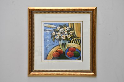 Lot 1693 - SERGEY CHEREP (born 1966); oil on paper, still...