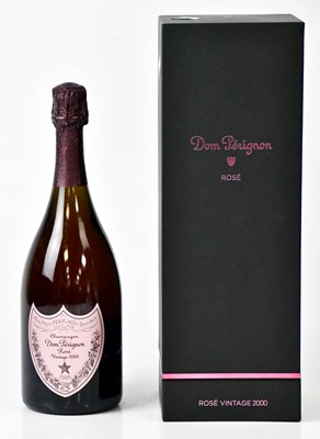 Lot 305 - DOM PÉRIGNON; a boxed bottle of rosé champagne,...
