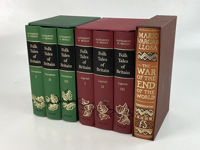 Lot 378 - THE FOLIO SOCIETY; FOLK TALES OF BRITAIN -...
