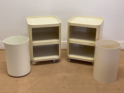 Lot 751 - ANNA CASTELLI FOR KARTELL; a pair of 1970s...