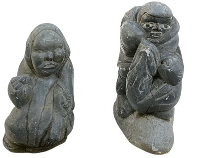 Lot 552 - Two early to mid 20th century Canadian Inuit...