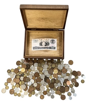 Lot 1645 - A small quantity of assorted all world coins,...
